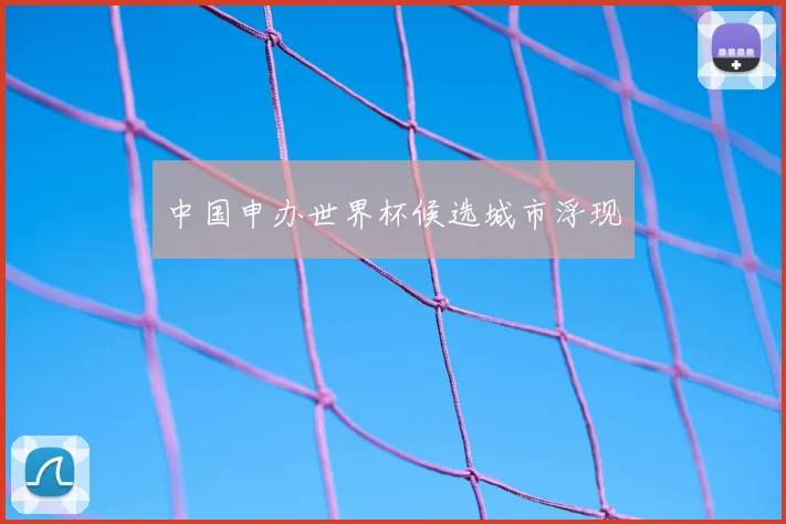 中国申办世界杯候选城市浮现