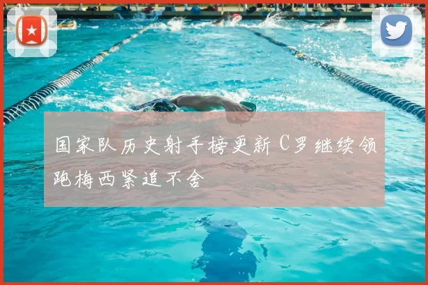 国家队历史射手榜更新 C罗继续领跑梅西紧追不舍